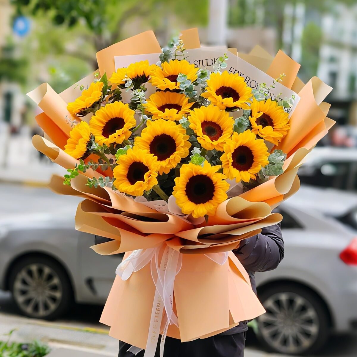 Warmth Sunflower Hug