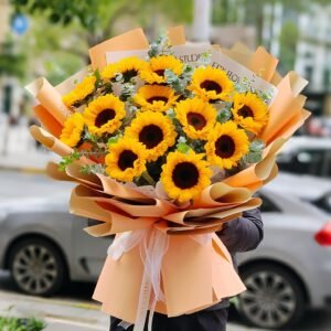 Warmth Sunflower Hug