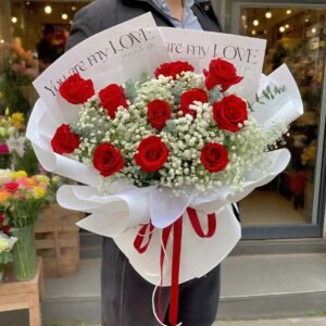 Happiness blooms
