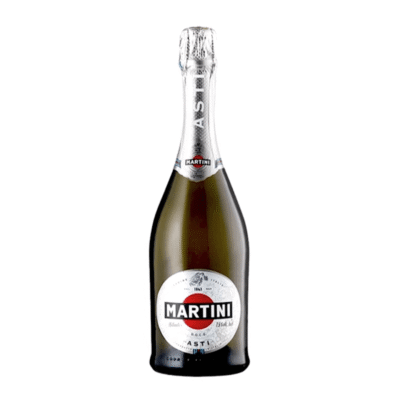 Imported bottle of sparkling wine