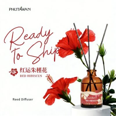 PHUTAWAN Red Lucky Hibiscus Scented
