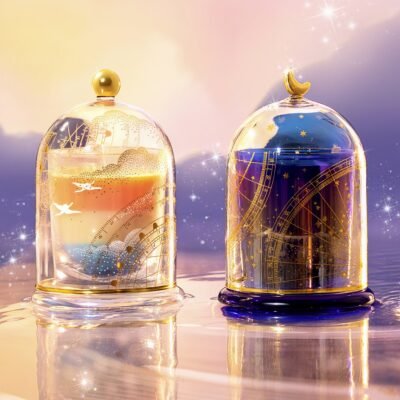 Sun scented candle