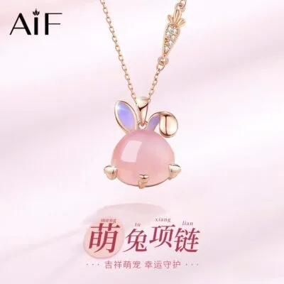 Cute bunny necklace