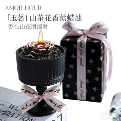 Camellia Scented Candle Gift Box