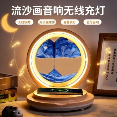 Bluetooth speaker desk lamp