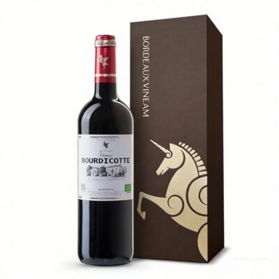 Bourdic Organic Bordeaux Wine Gift Box