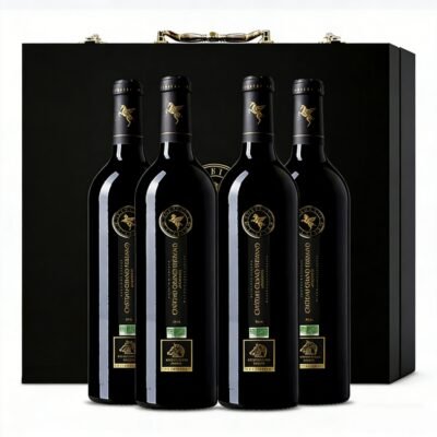 Golden Horse Organic Bordeaux Wine Gift Box
