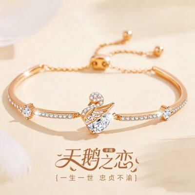 Swan Love Bracelet
