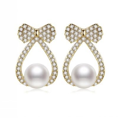 Bow Stud Earrings