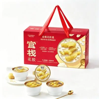 Golden Butterfly Fish Maw Congee Meal