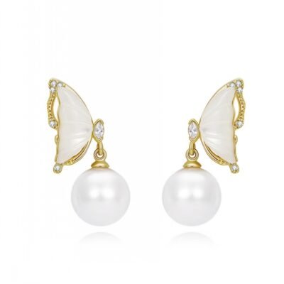 Feathers of Dawn earrings