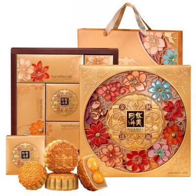 Huamei Sending Blessings Mooncake Gift Box